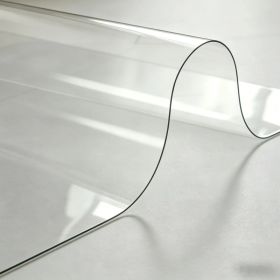 Clear Table & Floor Protector- Waterproof Heavy Duty PVC Cover For Tables (Option: 1.5mm-36inches-59inches)
